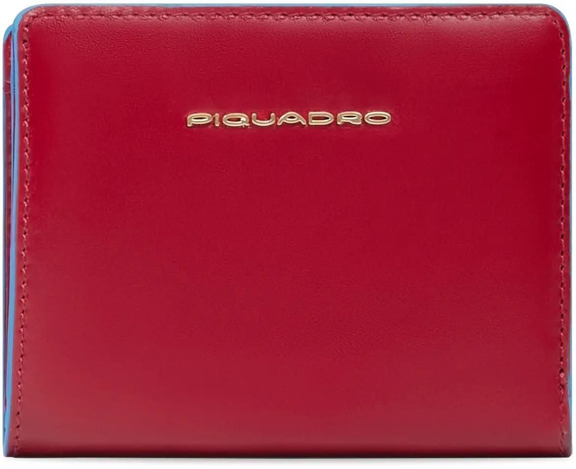 Кошелек женский Piquadro Blue Square, красный [pd6660b2r/r]
